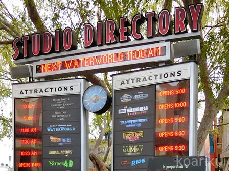 La ユニバーサル スタジオ ハリウッドのアトラクションガイド おすすめを紹介 空飛ぶコアリクイの本棚